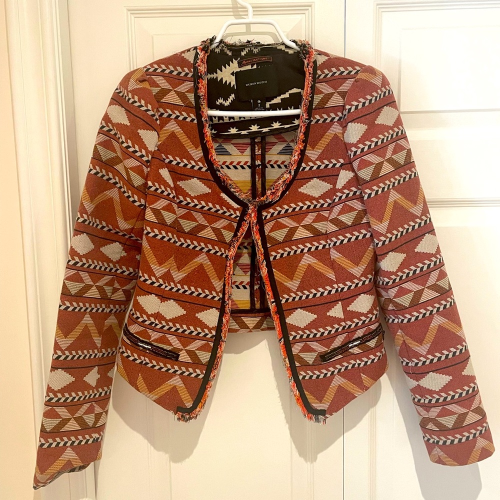 Scotch and Soda bolero jacket sz 2